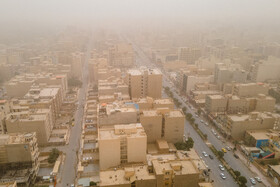 هشدار نارنجی تاثیر توده خاک خارجی بر خوزستان