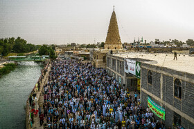 اقامه نماز عید فطر ـ اهواز و شوش