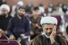 مراسم چهلمین روز درگذشت حجت الاسلام سیدمحسن شفیعی در مصلی اهواز