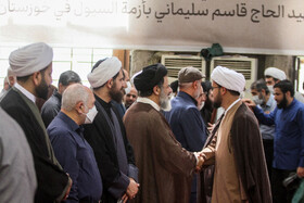 مراسم چهلمین روز درگذشت حجت الاسلام سیدمحسن شفیعی در مصلی اهواز