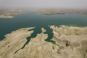 سد کرخه؛ خشک تر از همیشه