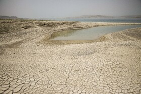 سد کرخه؛ خشک تر از همیشه