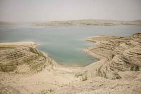 سد کرخه؛ خشک تر از همیشه