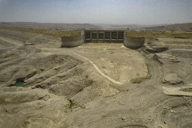 سد کرخه؛ خشک تر از همیشه