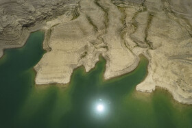 سد کرخه؛ خشک تر از همیشه