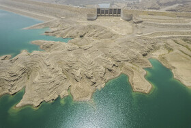 سد کرخه؛ خشک تر از همیشه