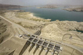 سد کرخه؛ خشک تر از همیشه