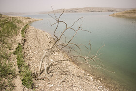 سد کرخه؛ خشک تر از همیشه