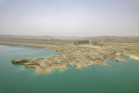 سد کرخه؛ خشک تر از همیشه