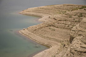 سد کرخه؛ خشک تر از همیشه
