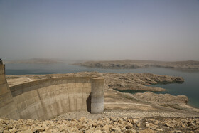 سد کرخه؛ خشک تر از همیشه