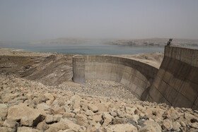 سد کرخه؛ خشک تر از همیشه