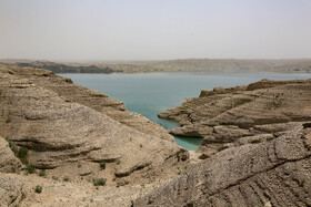 سد کرخه؛ خشک تر از همیشه