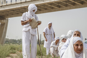 غسل تعمید کودکان مندایی در اهواز