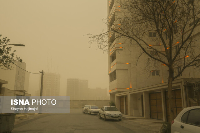 کاهش دید افقی بستان به ۱۰۰ متر