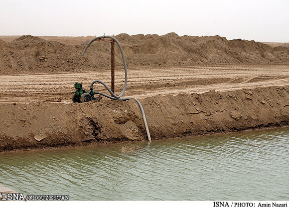 برخورد با برداشت‌های غیر مجاز آب در شبکه‌ آبیاری مارون