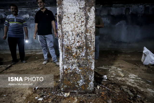 اهالی ساختمان "عدالت ۲" از ترس آوار، آواره شدهاند