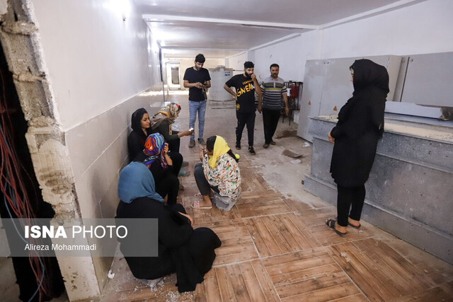 اهالی ساختمان "عدالت ۲" از ترس آوار، آواره شدهاند