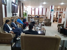 حضور کشتی‌گیران و رییس فدراسیون عراق در اهواز