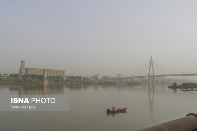 اهواز / عکس از آرشیو هوای سه شهر خوزستان در وضعیت قرمز