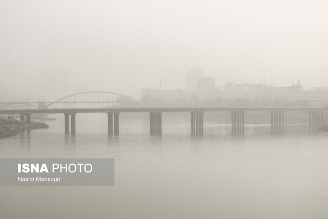 هوای اهواز در وضعیت "بسیار ناسالم" هوای اهواز در وضعیت "بسیار ناسالم"