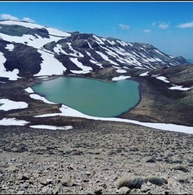 تلاش کوهنوردان کارگری خوزستان برای صعود به قله ۳۶۲۹ متری کوه کلار