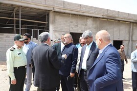بازدید وزیر کشور از روند ساخت فرودگاه مسجدسلیمان