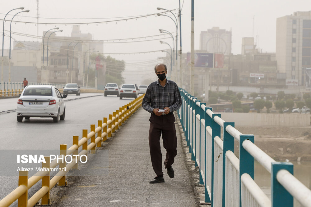 عکس / هوای خاکی، درد تکراری اهواز