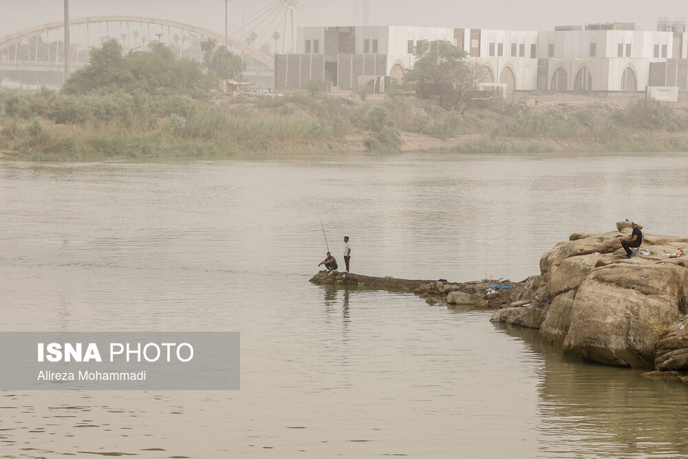 عکس / هوای خاکی، درد تکراری اهواز