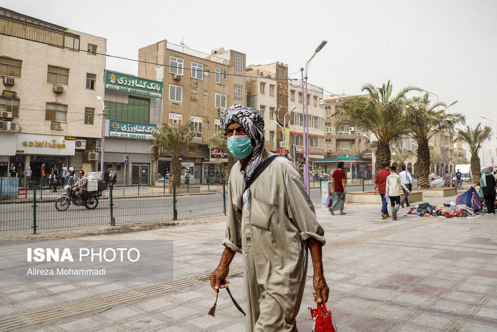 عکس / هوای خاکی، درد تکراری اهواز