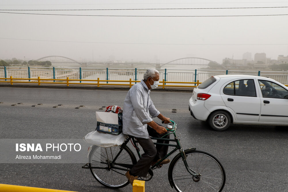 عکس / هوای خاکی، درد تکراری اهواز