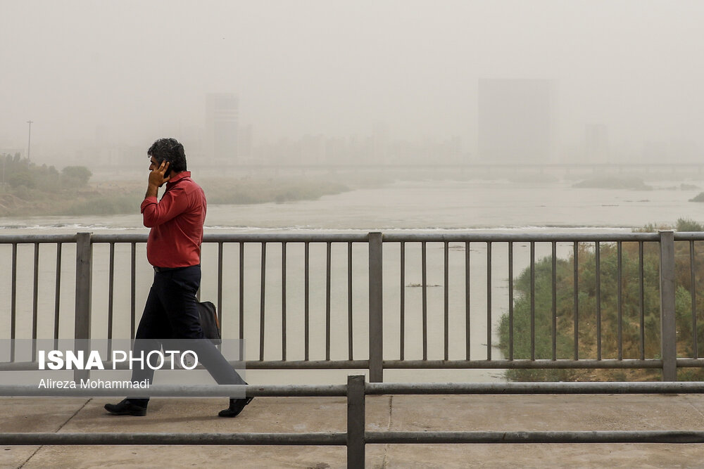 عکس / هوای خاکی، درد تکراری اهواز