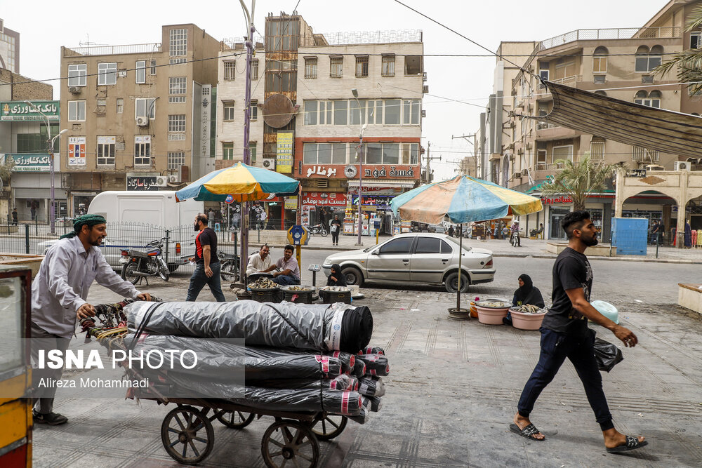 عکس / هوای خاکی، درد تکراری اهواز