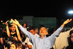 جشن عید غدیر در حرم علی‌بن مهزیار اهوازی