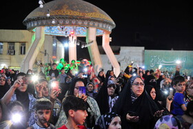 جشن عید غدیر در حرم علی‌بن مهزیار اهوازی