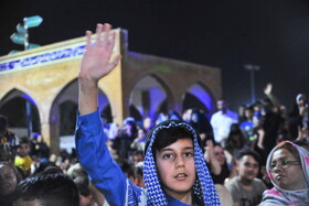جشن عید غدیر در حرم علی‌بن مهزیار اهوازی