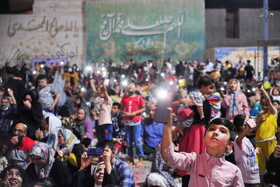 جشن عید غدیر در حرم علی‌بن مهزیار اهوازی