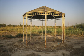 تخریب و سرقت مبلمان شهری در پارک ساحلی کیانپارس اهواز