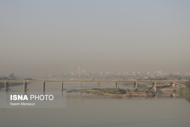 اهواز تداوم وضعیت "قرمز" کیفیت هوا در اهواز