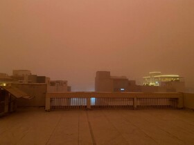 گرد و غبار اهواز، بیش از ۶۶ برابر حد مجاز