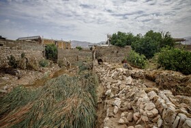 شهرستان باغملک پس از سیل - خوزستان