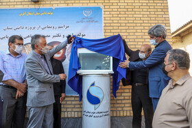 رونمایی پروژه دانش بنیان تولید ماهی سی باس