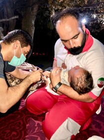 نجات جان اعضای ۴ خانوار در روستای بیاب اندیمشک