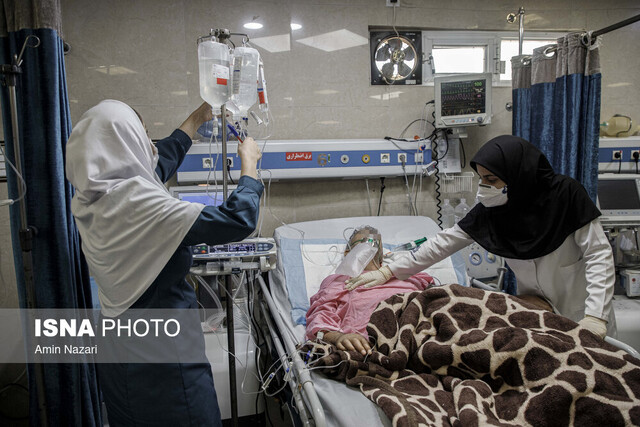 عکس آرشیوی است بستری شدن ۲۲ بیمار جدید مبتلا به کرونا در فارس