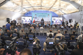 افتتاح طرح میان مدت غدیر در خوزستان با حضور رئیس‌جمهور