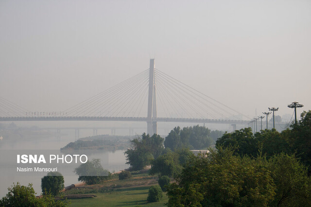 اهواز هوای ۴ شهر خوزستان در وضعیت "نارنجی"
