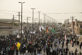 حرکت کاروان "مشایه الحسین" اهواز به سمت کربلا
