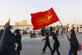 حرکت کاروان "مشایه الحسین" اهواز به سمت کربلا
