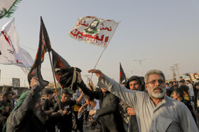 حرکت کاروان "مشایه الحسین" اهواز به سمت کربلا
