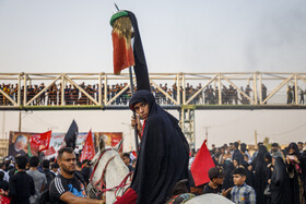 حرکت کاروان "مشایه الحسین" اهواز به سمت کربلا
